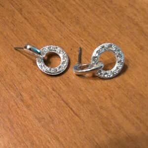 Elegant Silver Hoop Earrings